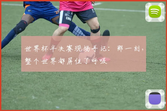 世界杯半决赛现场手记：那一刻，整个世界都屏住了呼吸